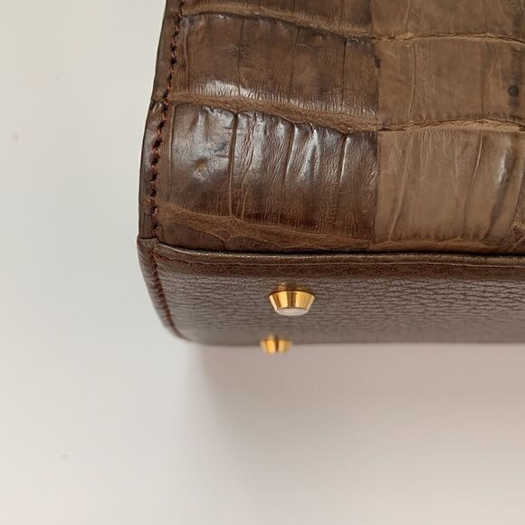 👜Genuine Crocodile Leather Handbag  - Picture 3 of 10